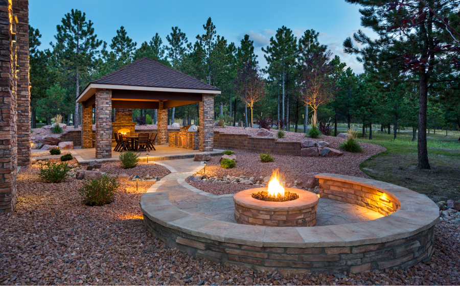 Install a fire pit