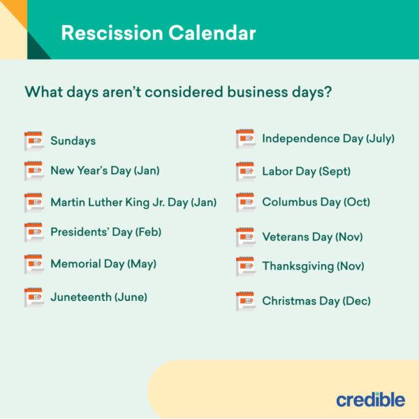 Rescission Calendar 2025 Robyn Christye